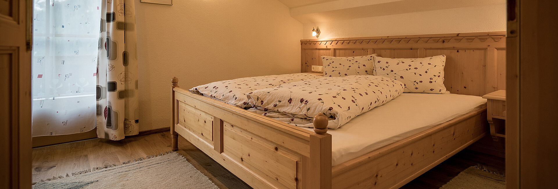 Sleep well in beautiful rooms